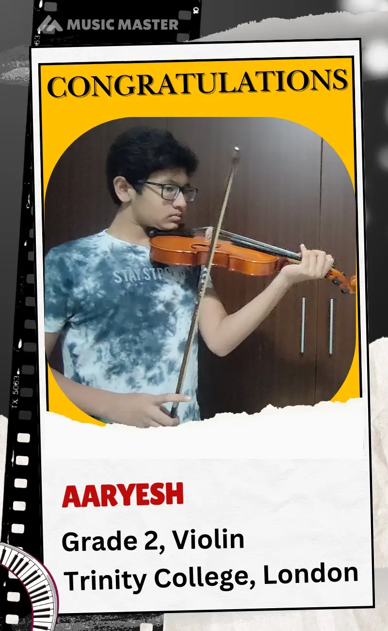 Aaryesh_Grade 2_Violin_Trinity