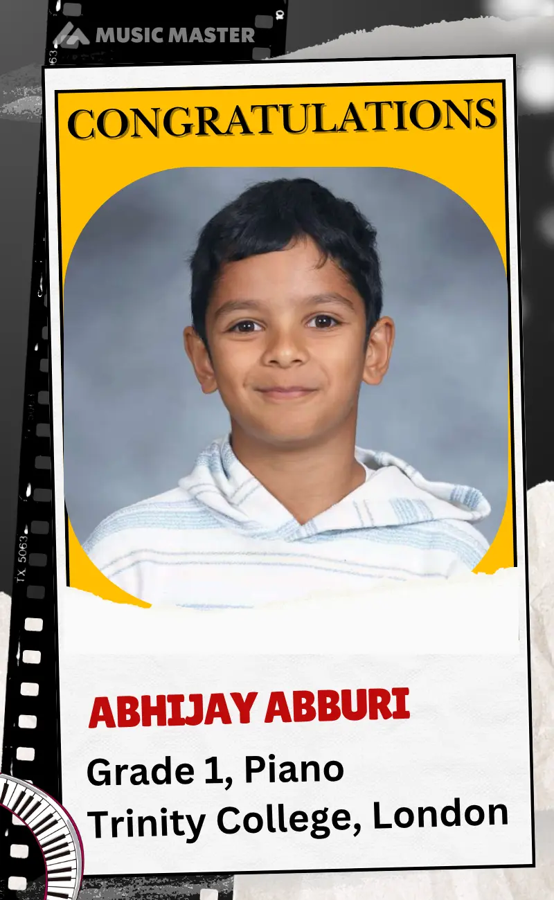 Abhijay Abburi _Grade 1_piano_Trinity College, London