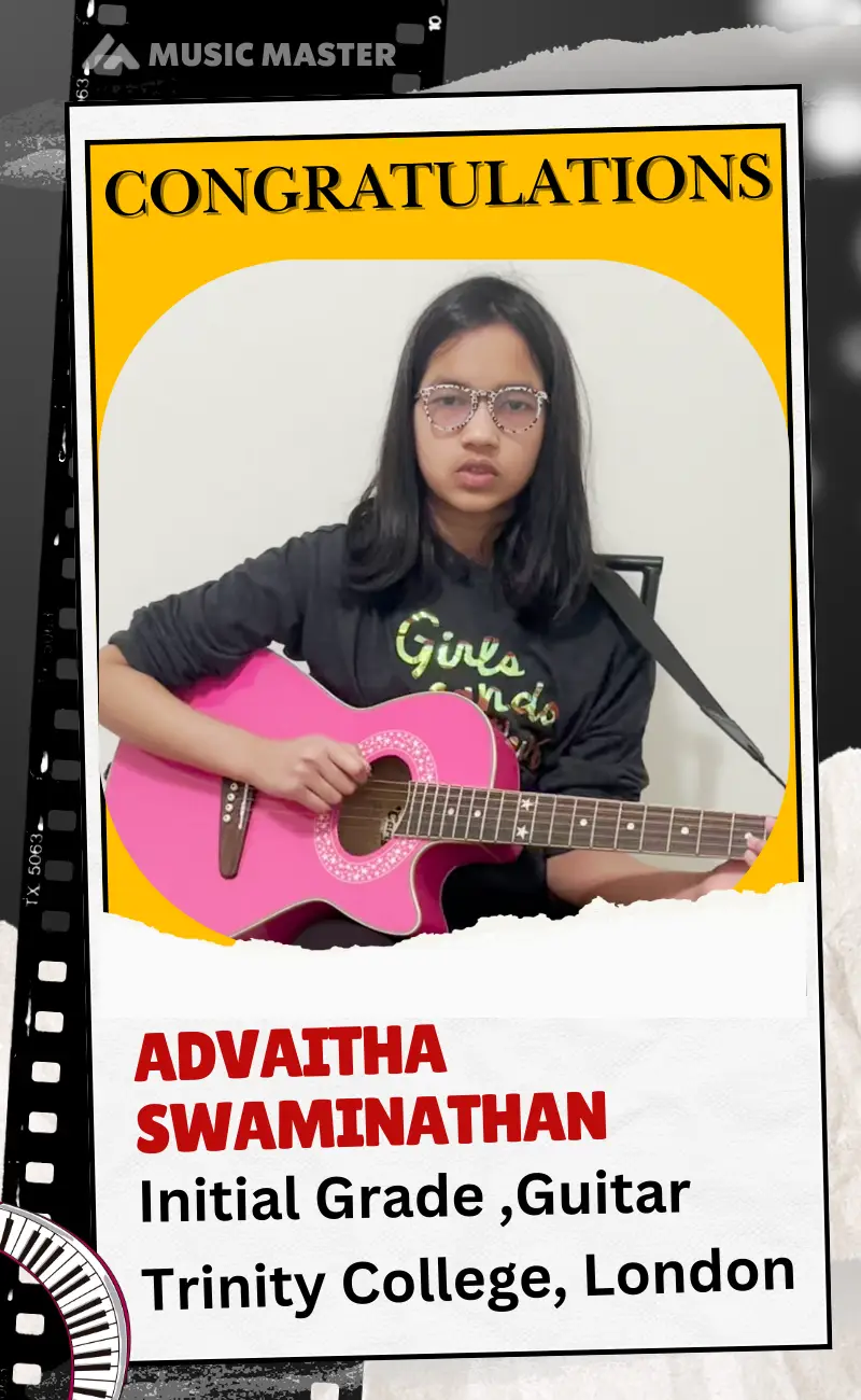 Advaitha swaminathan Initital Grade Trinity Guitar