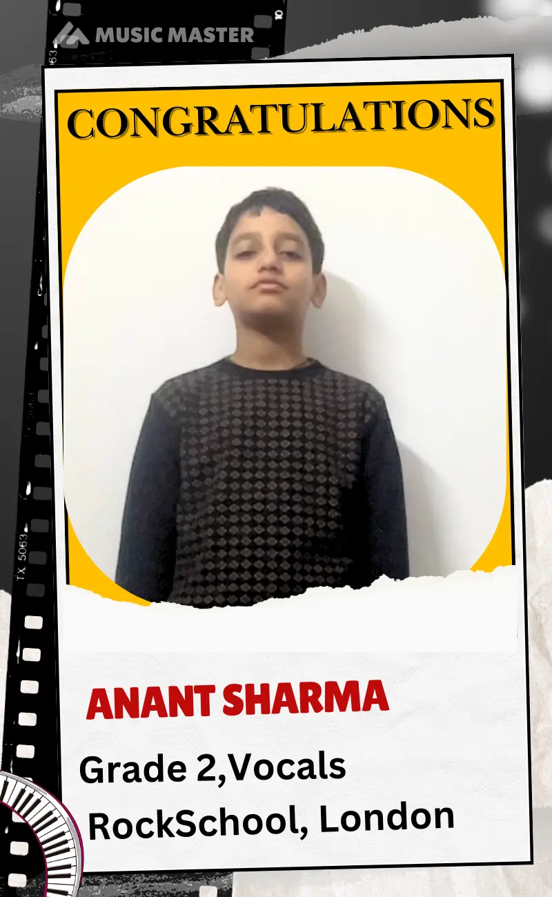 Anant sharma, grade 2