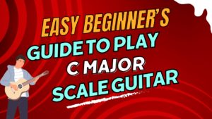 C major scale guitar