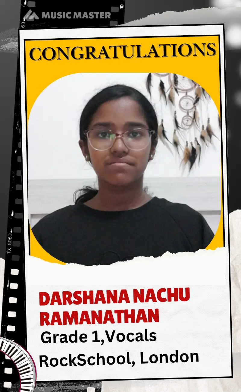 Darshana Nachu Ramanathan Grade 1 RSL