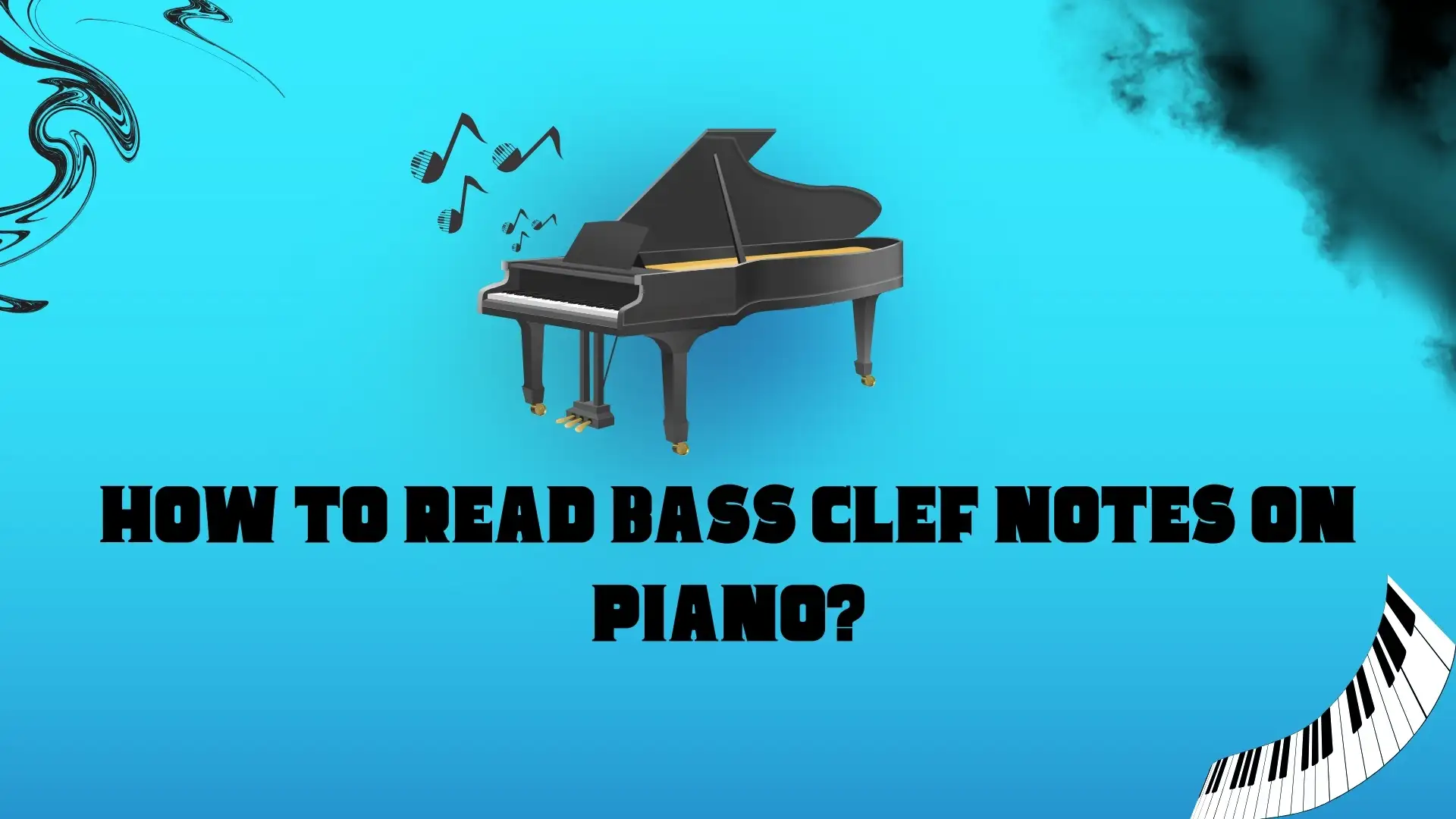 How to read bass clef notes on piano