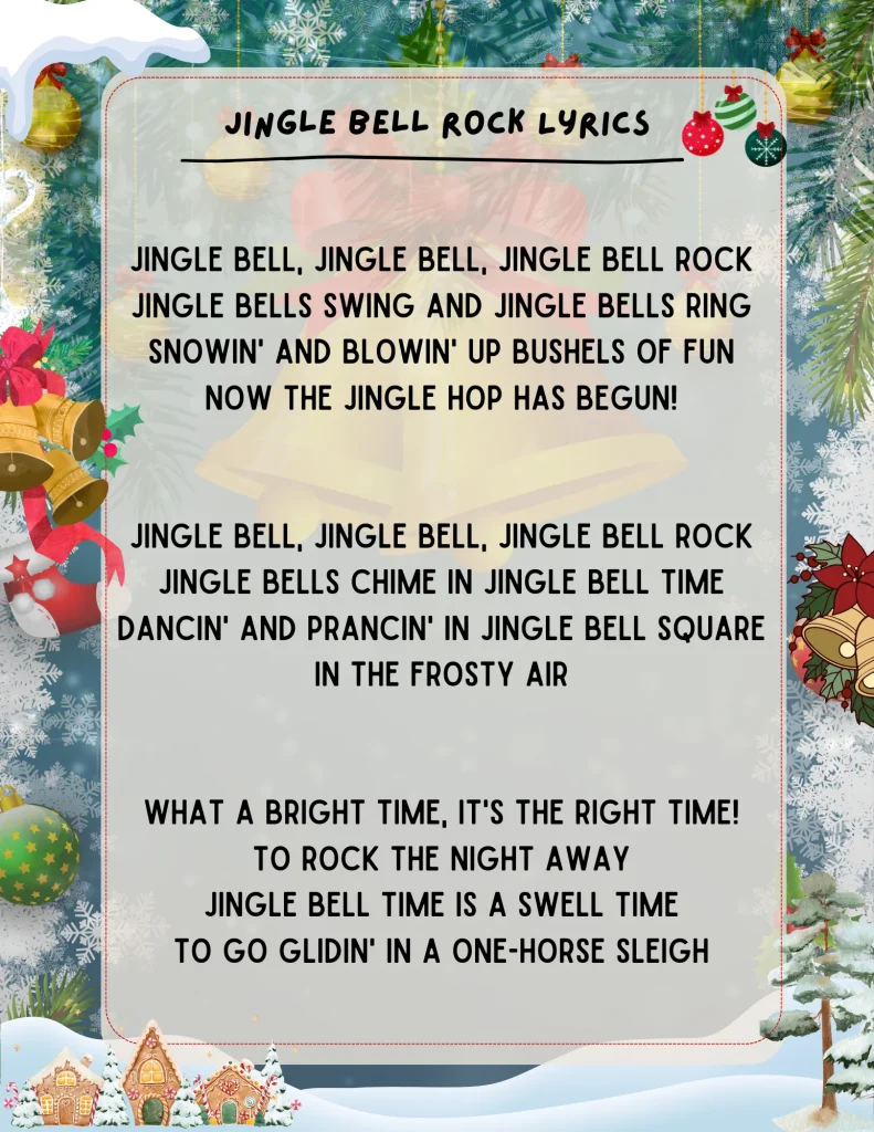 Jingle Bells Rock Lyrics