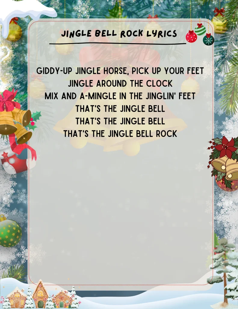 Jingle Bell Rock Lyrics