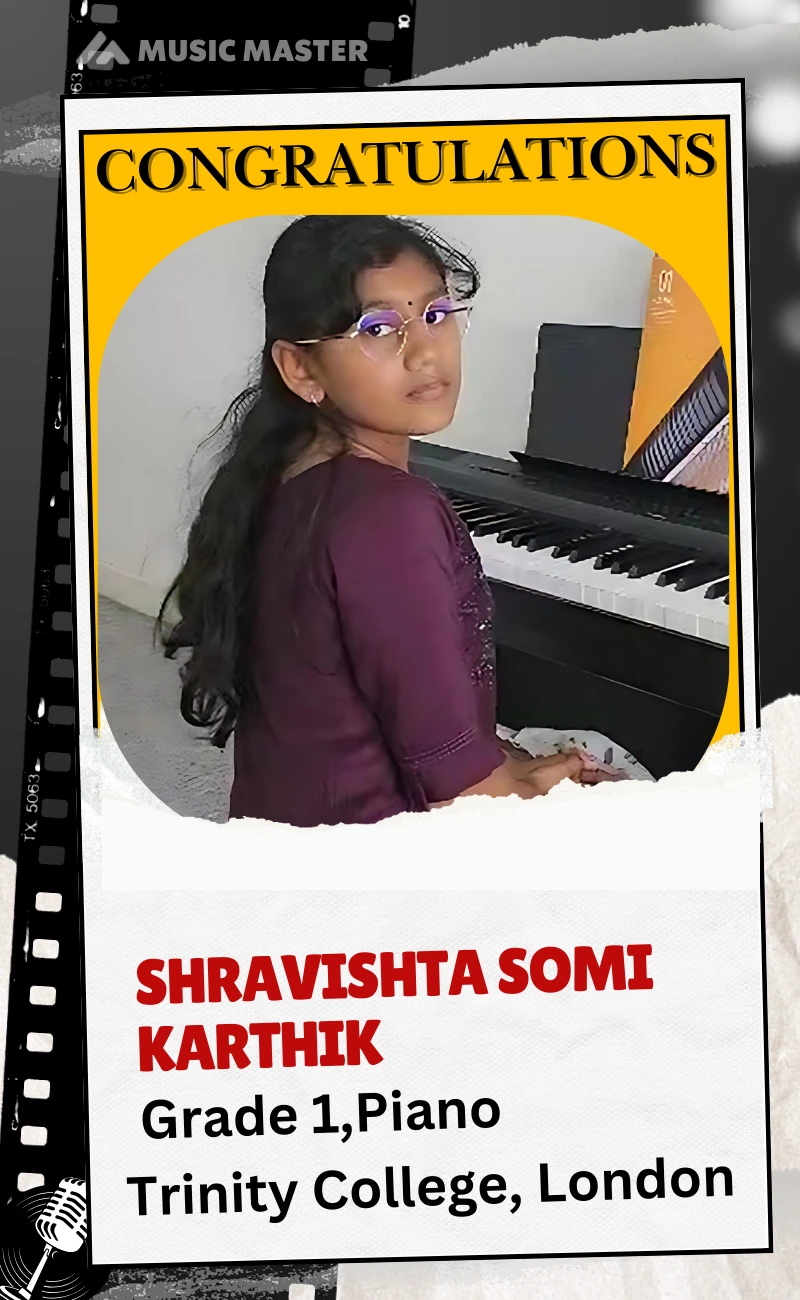 Shravishta Somi Karthik - Trinity - Grade-1