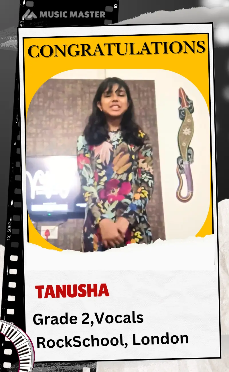 Tanusha --Western VocalsRSLGrade 2