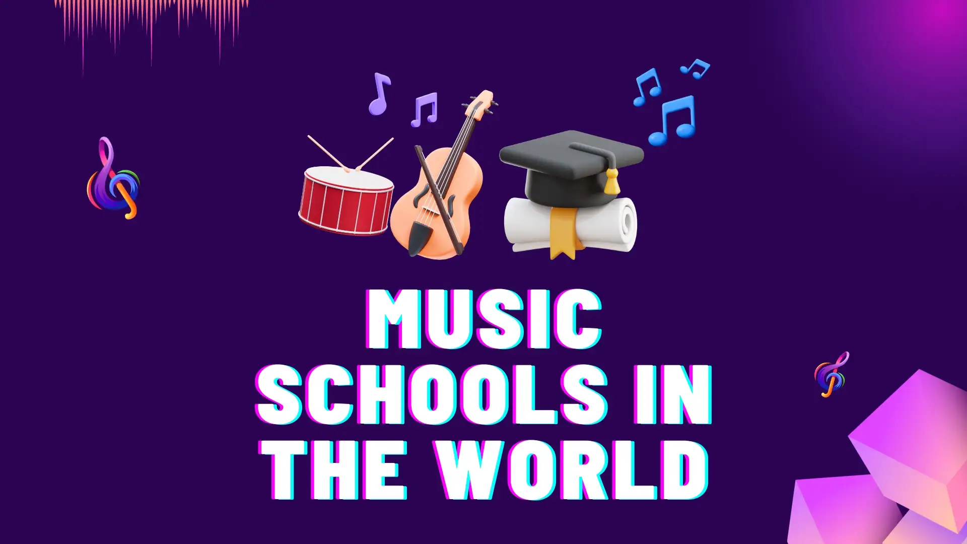 Top 10 music schools in the world