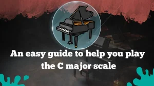 C Major Chord on Piano