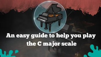 C Major Chord on Piano