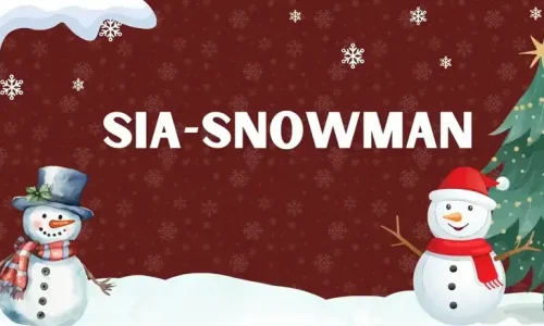 Sia Snowman Lyrics