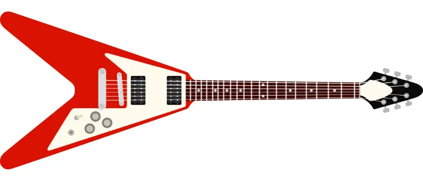 Flying v guitar