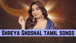 Shreya Ghoshal performing Tamil songs in concert with a list of her most popular Tamil hits