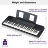 Yamaha PSR-E273 Portable Keyboard With 61 Keys - Image 6