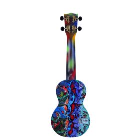 Mahalo Art II Series Soprano Ukulele Garfiti