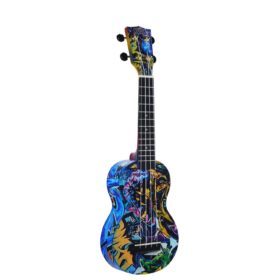 Mahalo Art II Series Soprano Ukulele Garfiti