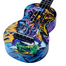 Mahalo Art II Series Soprano Ukulele Garfiti