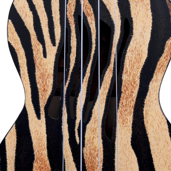 Mahalo Art II Series Soprano Ukulele Zebra