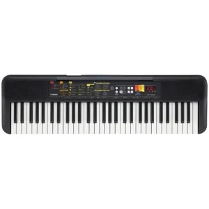 Yamaha PSR F52 portable keyboard Top View