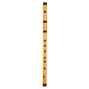 C Front view Bansuri Flute