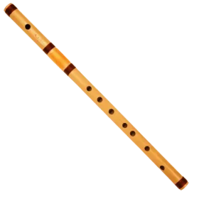 C cross view Bansuri Flute