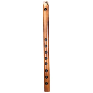 Premium F# sharp carnatic flute flat view
