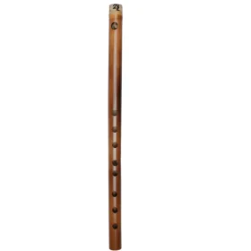 Flat View of D# Carnatic flute