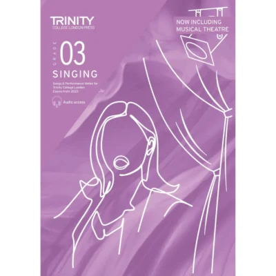 Trinity College Front Cover Page 3 Grade Singing