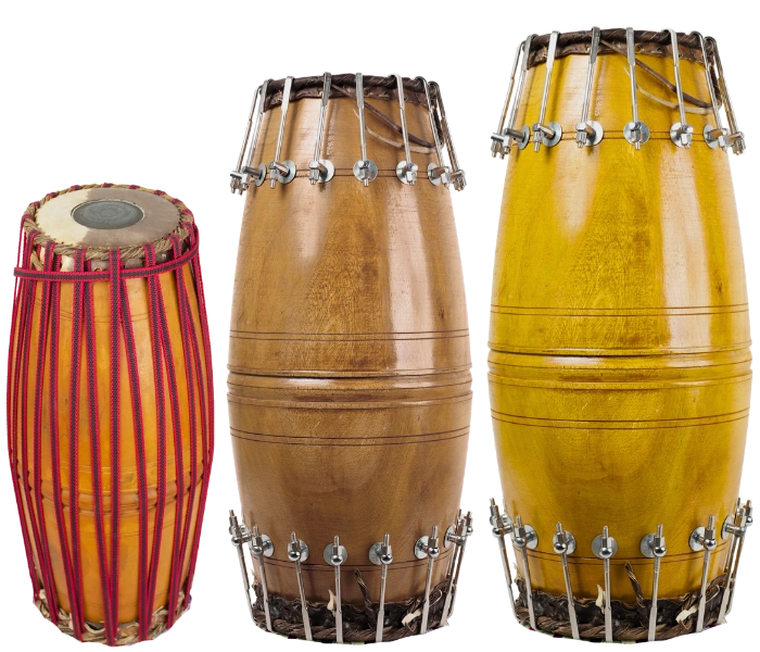 Mridangam 3 Sizes