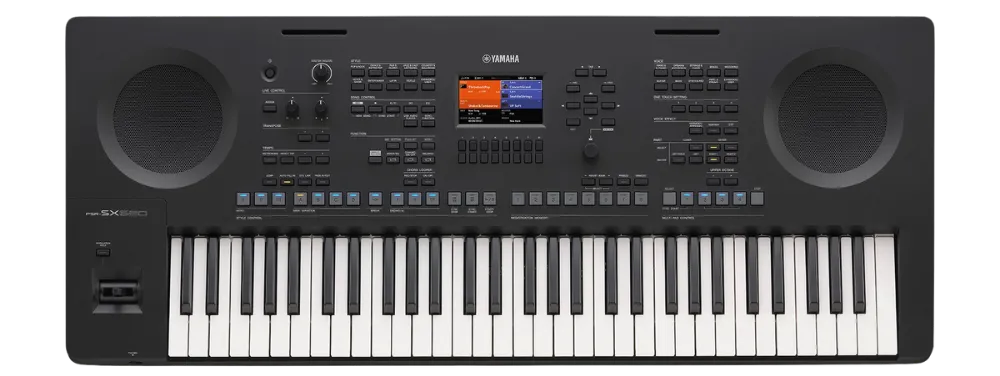 Yamaha psr SX620 Front View