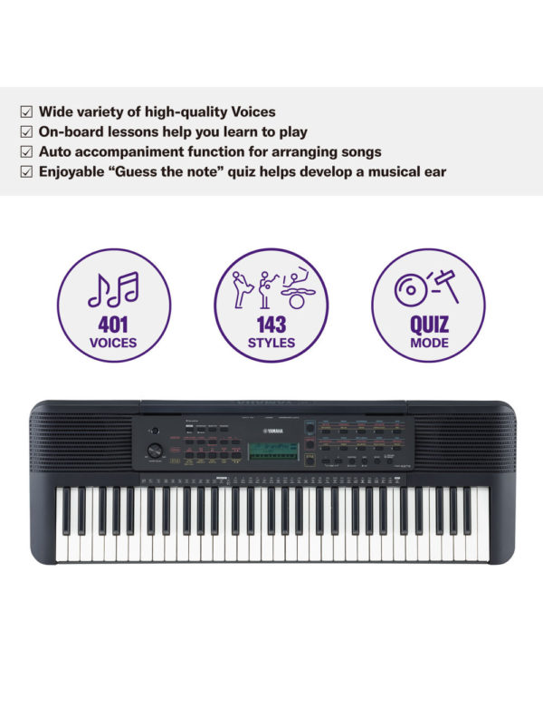 Yamaha PSR-E273 Portable Keyboard With 61 Keys - Image 3