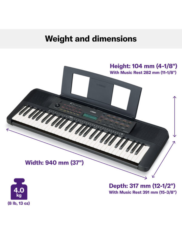 Yamaha PSR-E273 Portable Keyboard With 61 Keys - Image 6