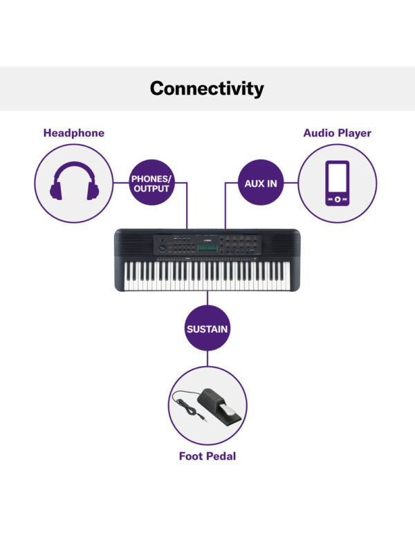 Yamaha PSR-E273 Portable Keyboard With 61 Keys - Image 8