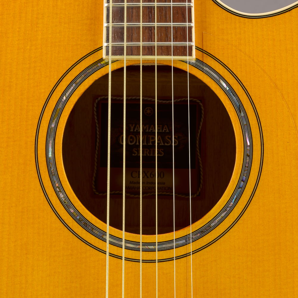 Yamaha CPX600 Acoustic guitar - Image 9