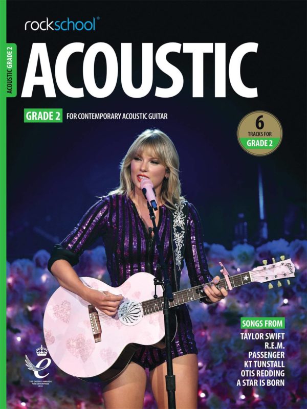 Rockschool Acoustic Guitar Grade 2 Exam Book 