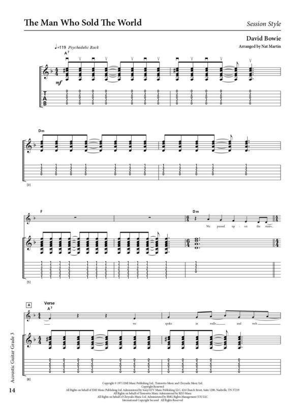 Rockschool Acoustic Guitar Grade 3 Exam Book - Image 3