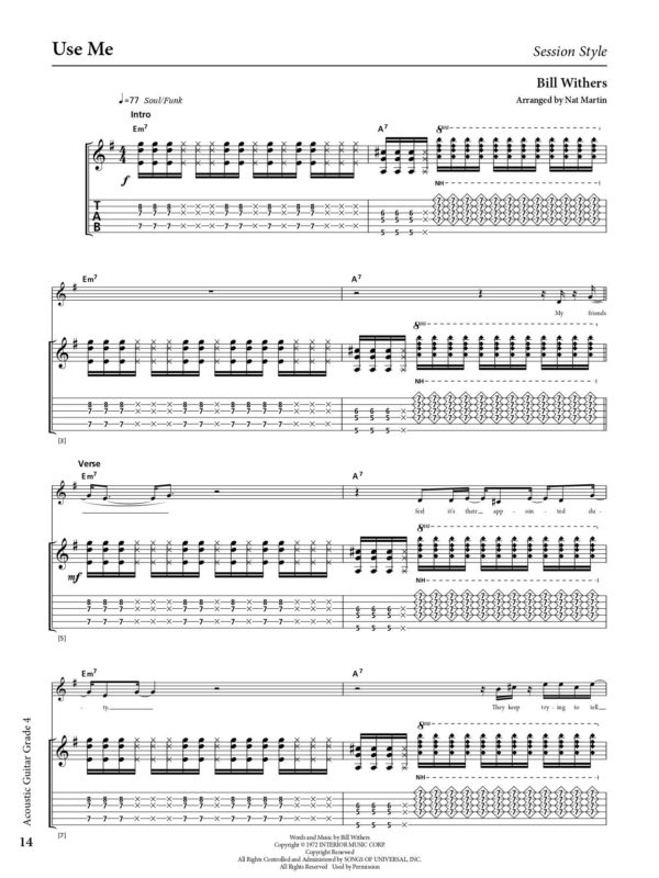 Rockschool Acoustic Guitar Grade 4 Exam Book - Image 2