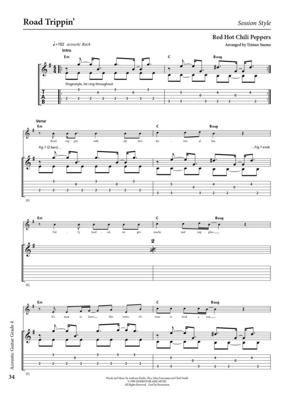 Rockschool Acoustic Guitar Grade 4 Exam Book - Image 3
