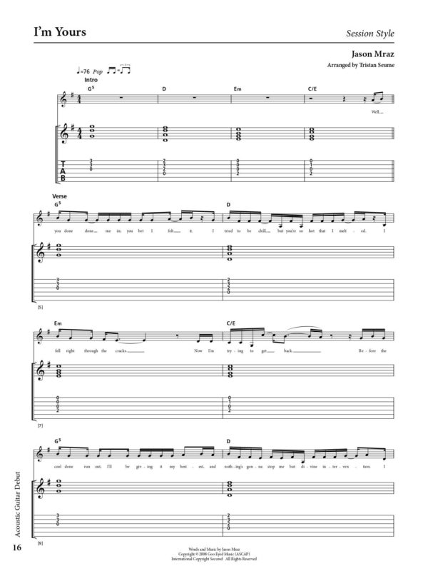 Rockschool Acoustic Guitar Debut Grade Exam Book - Image 2