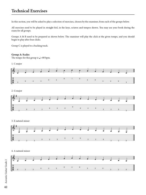 Rockschool Acoustic Guitar Grade 2 Exam Book  - Image 3