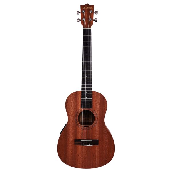 Baritone Ukulele 30″ Mahogany Wood with EQ with Bag - Image 2