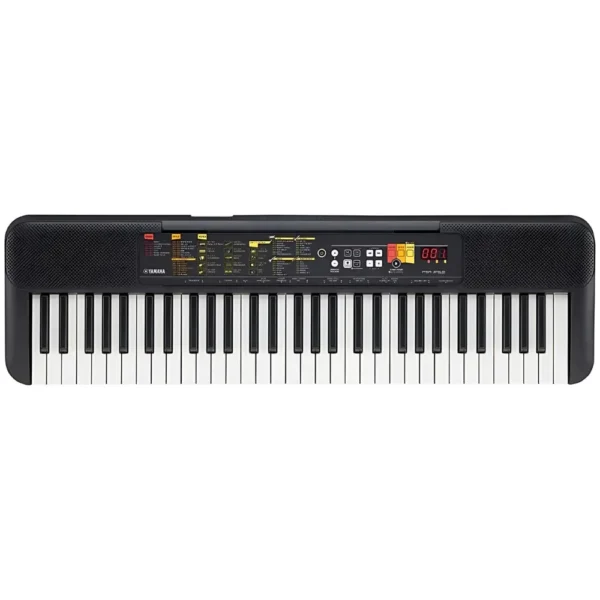 Yamaha PSR F52 portable keyboard Top View