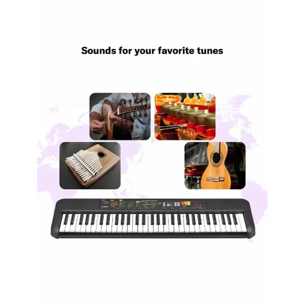 Yamaha PSR-F52 Portable Keyboard with 61 Keys - Image 11
