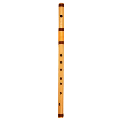 C Front view Bansuri Flute