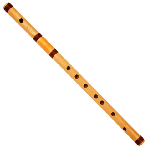 C cross view Bansuri Flute