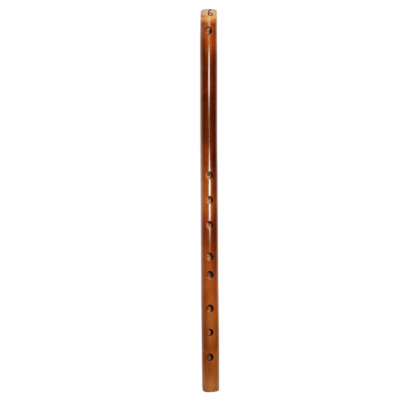 a bass carnatic flute flat view