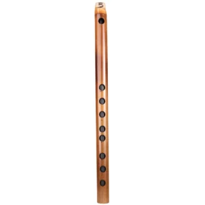 Premium G carnatic-flute flat view