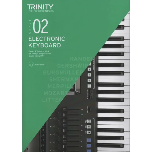 Trinity College Front Cover Grade 2 Electronic Keyboard