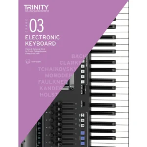 Trinity College Front Cover Page 3 Grade Electronic Keyboard