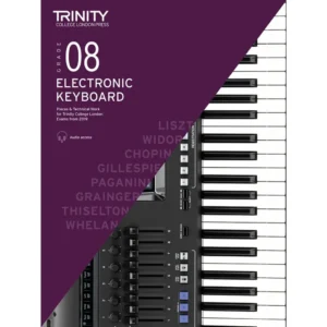 Trinity College Front Cover Page 8 Grade Electronic Keyboard